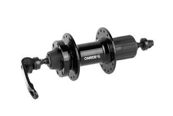 Втулка задня ONRIDE Hub 20R, під касету, HG, 36 отворів, disc, кульки, 135 QR, чорна