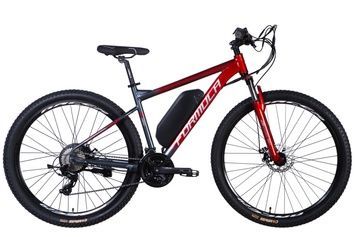 Велосипед з електроприводом 29" AL Formula eF-1 DD CS 48B 12.5А*г 500Вт 2026, Сіро-червоний, 18.5"