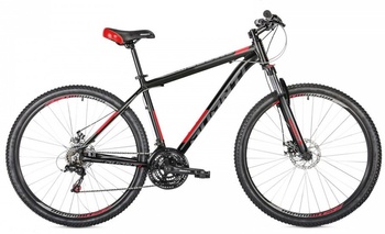 Велосипед Avanti Smart 27.5 ER, Чорно-червоний, 17