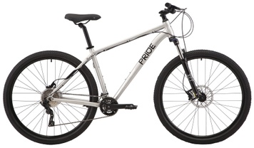 Велосипед 29" Pride MARVEL 9.3 2023  (гальма SRAM, задній перемикач та манетка - MICROSHIFT), Сріблястий, L