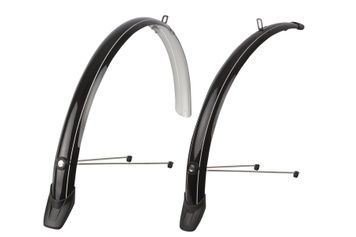 Комплект крил POLISPORT Towny 26" (розмір: переднє: 575х51; заднє: 685х51 мм) CITY/TRECKING чорний