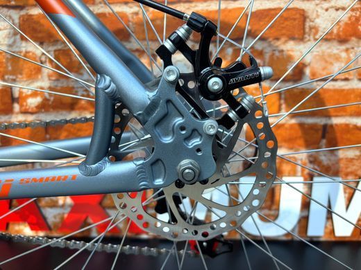 Велосипед Avanti Smart 27.5 ER 2025, Сіро-помаранчевий, 19" (170-190 см)