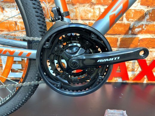 Велосипед Avanti Smart 27.5 ER 2025, Сіро-помаранчевий, 19" (170-190 см)