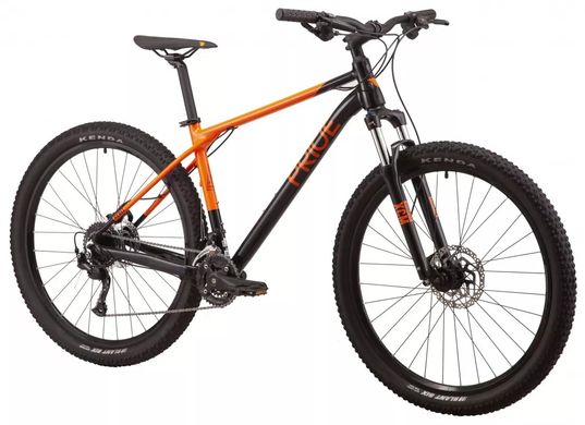 Велосипед 29" Pride REBEL 9.1 2023 чорний (гальма SRAM), Чорний, XL