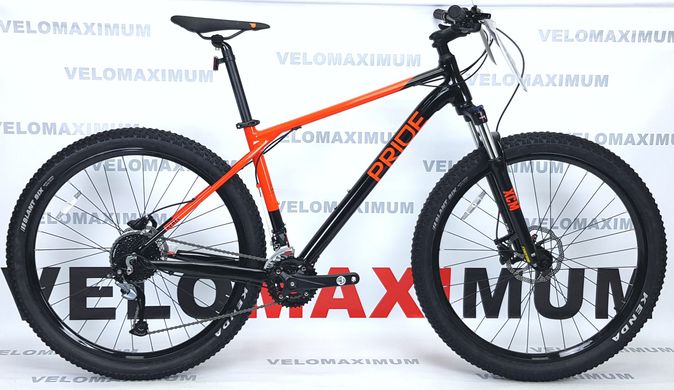 Велосипед 29" Pride REBEL 9.1 2023 чорний (гальма SRAM), Черный, XL