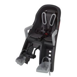 Детское кресло переднее POLISPORT Guppy Mini+ FHT на рулевую трубу, 9-15 кг, серое
