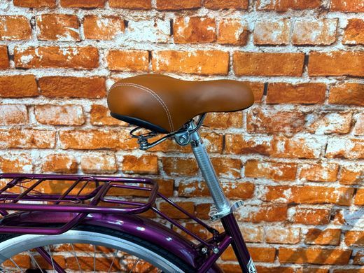 Велосипед 28" Dorozhnik RETRO Velosteel 2026, Малиновий, 19" (165-185 см)