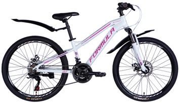 Велосипед 24" Formula BLACKWOOD 1.0 DD FR 2026, Білий, 12.5" (125-145 см)