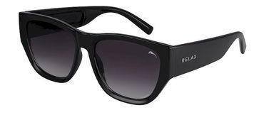 Окуляри Relax Mia black shiny, лінза smoke grady (TAC 1,0mm Polarized), кат. 3