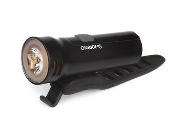 Велосипедна фара ONRIDE Edge (320 lm, 1800 mAh, Type-C), пластикова