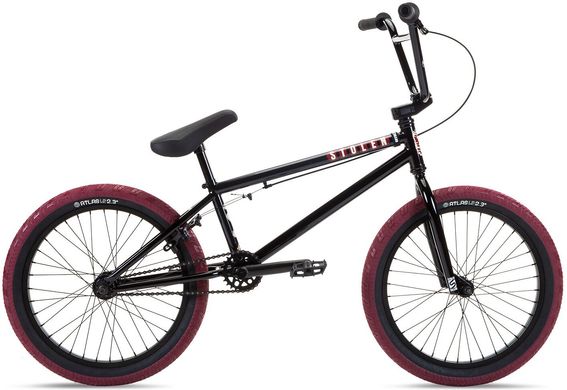 Велосипед 20" Stolen CASINO XL 2023 , Черно-красный