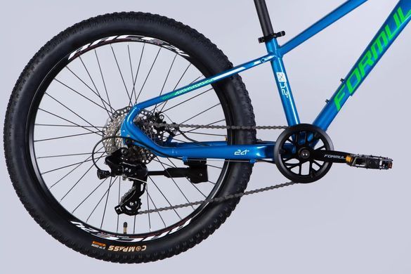Велосипед 24" Formula THOR DD CS 2026, Синій, 12" (125-145 см)