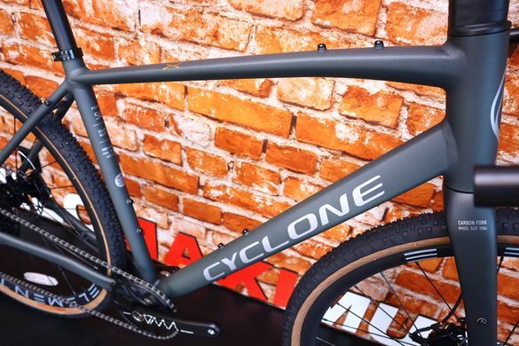 Велосипед Cyclone GTX (2024), Темно-сірий, 54