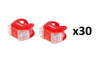 Набор света ONRIDE Dual Classic силиконовая красная упаковка по 30 шт.