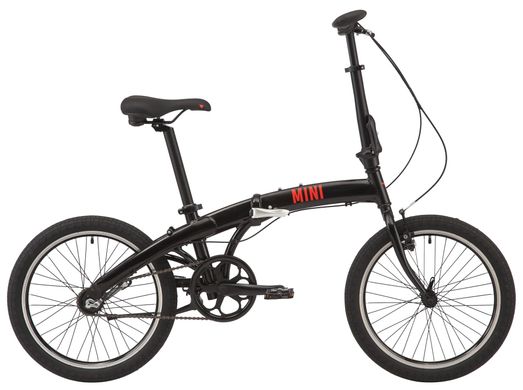 Велосипед 20" Pride MINI 3 2023, Черно-красный