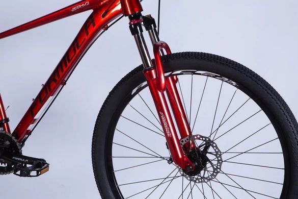 Велосипед 27.5" Formula ZEPHYR 3.0 DD CS 2026, Червоний, 19" (170-185 см)