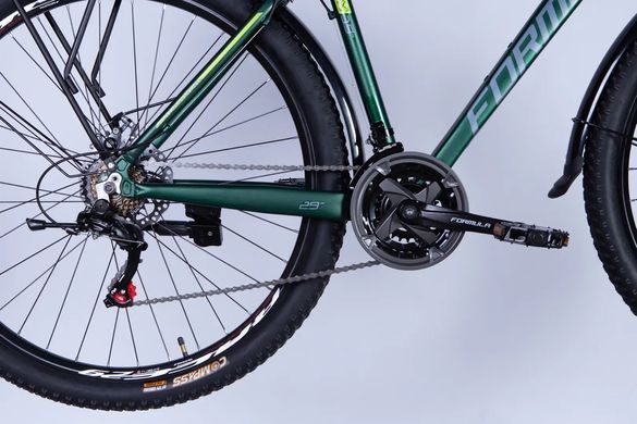 Велосипед 29" Formula MOTION PLUS DD FR 2026, Темно-зелений, 19" (172-188 см)