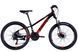 Велосипед 24" Space MERCURY DD 2026, Чорно-червоний, 11" (125-145 см)
