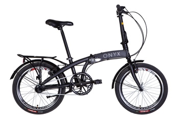 Велосипед 20" Dorozhnik ONYX PH 2022, Черный, 12.5