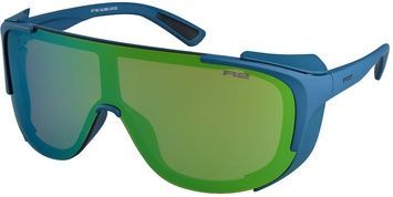 Окуляри R2 GLOBE green-blue (matt), лінза brown (green chrome) PC High contrast HD Polarized, кат. 3