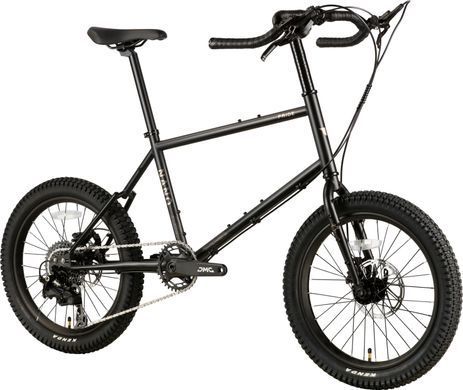 Велосипед 20" Pride NANO 2026, Чорний, Універсальний
