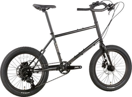Велосипед 20" Pride NANO 2026, Чорний, Універсальний