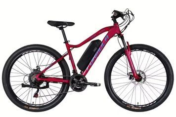 Велосипед з електроприводом 27.5" AL Formula eALPINA DD FR 36B 12.5А*г 500Вт 2026, Малиновий, 17" (160-180 см)