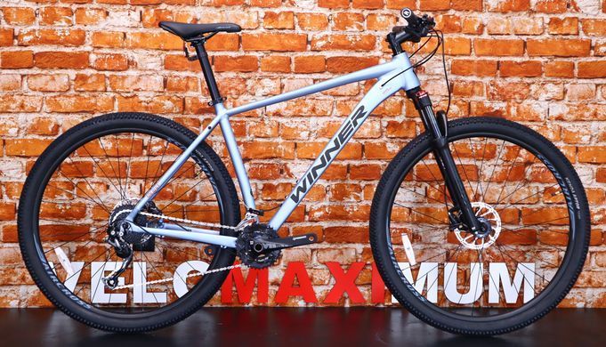 Велосипед Winner SOLID GT 29 (2024), Темно-сірий, XL" (185-200 см)