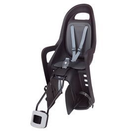 Детское кресло заднее POLISPORT Groovy Maxi FF 29" на подседельную трубу, 26"-29", 9-22 кг, черное