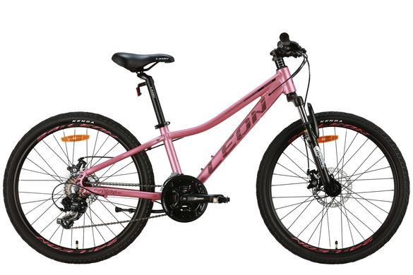 Велосипед 24" Leon JUNIOR AM DD 2024, Розовый, 12