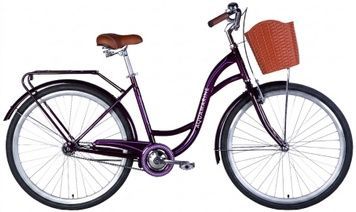 Велосипед 28" Dorozhnik AQUAMARINE 2026, Фіолетовий, 19" (165-185 см)