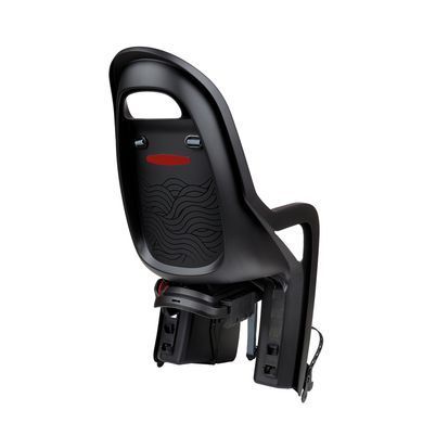 Дитяче крісло заднє POLISPORT Groovy Maxi CFS на багажник, 9-22 кг, чорне