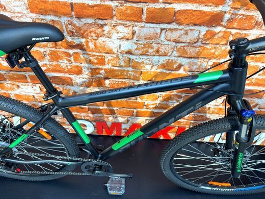 Велосипед Avanti SPRINTER 29" ER, Чорно-зелений, 21" (185-200 см)