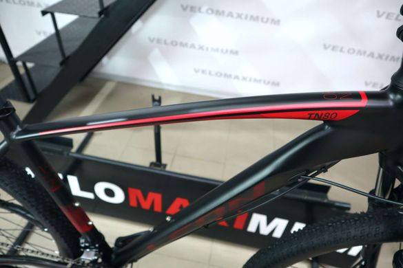 Велосипед 29" Leon TN-80 AM Hydraulic lock out HDD 2022, Черно-красный, 17.5