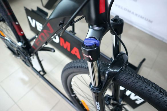Велосипед 29" Leon TN-80 AM Hydraulic lock out HDD 2022, Черно-красный, 17.5
