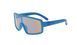 Детские очки R2 INVADER blue (TPEE), линза brown, покрытие blue/white fake revo, кат. 2