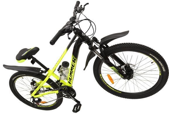 Велосипед 26" Cross Hummer 2026, Жовтий, 13" (135-155 см)
