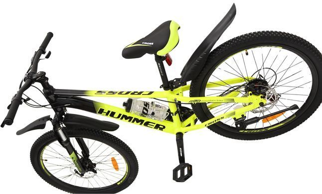 Велосипед 26" Cross Hummer 2026, Жовтий, 13" (135-155 см)