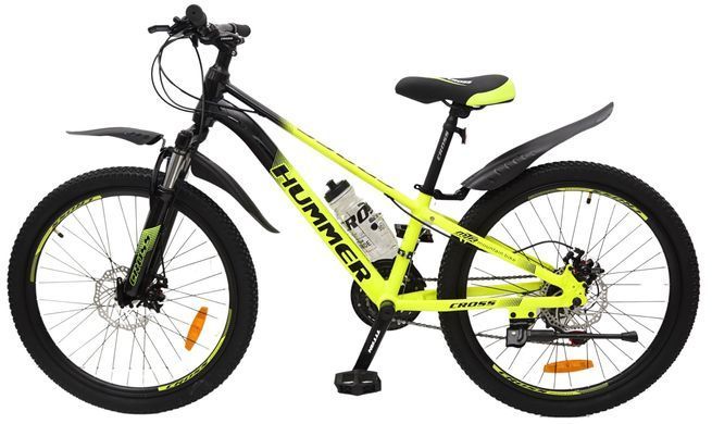 Велосипед 26" Cross Hummer 2026, Жовтий, 13" (135-155 см)