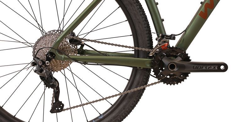 Велосипед Winner SOLID WRX 29 (2025), Темно-зеленый, M" (165-180 см)