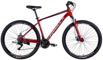 Велосипед 29" Formula MOTION DD FR 2026, Бордовий, 19" (175-188 см)