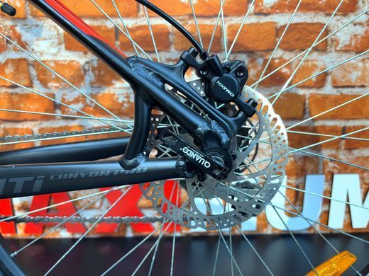 Велосипед Avanti Canyon PRO 27.5ER, Черно-красный, 19" (170-185 см)