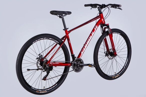 Велосипед 29" Formula MOTION DD FR 2026, Бордовий, 19" (175-188 см)