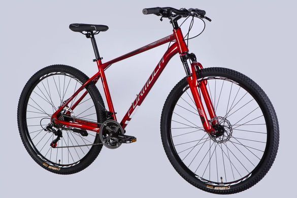 Велосипед 29" Formula MOTION DD FR 2026, Бордовий, 19" (175-188 см)