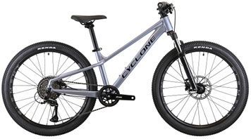 Велосипед  CYCLONE DREAM 24 (2026), Сріблястий, 12" (125-145 см)