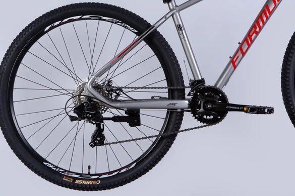 Велосипед 29" Formula THOR DD CS 2026, Сіро-помаранчевий, 19" (175-188 см)