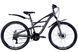 Велосипед 26" Discovery TRON 2024, Серо-красный, 15"