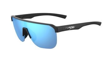Очки Tifosi Sanctum SL Gloss Black, линзы Smoke Bright Blue Mirror (15%)