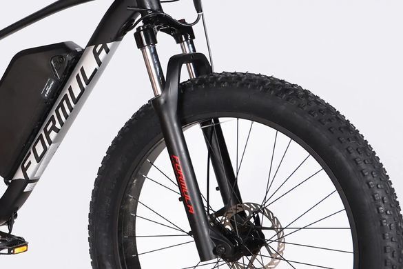Велосипед з електроприводом 26" AL Formula ePALADIN DD FR рама-17" 48B 15.6А*г 500Вт 2026, Чорний, 17" (165-180 см)