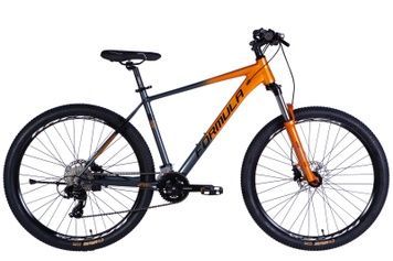 Велосипед 27.5" Formula DRIVE HDD 2026, Сіро-помаранчевий, 18" (165-180 см)